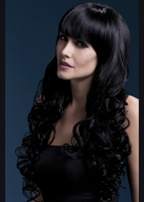 Ladies Curly Black Fever Isabelle Wig 3 Ladies Curly Black Fever Isabelle Wig