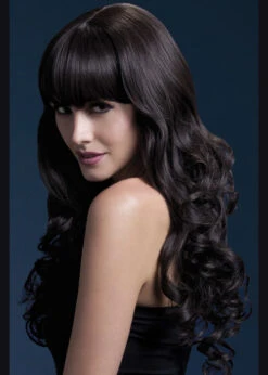 Ladies Curly Brown Fever Isabelle Wig