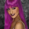 Ladies Gothic Purple Glamourama Wig 1 Ladies Gothic Purple Glamourama Wig -Halloween Fans Shop ladies gothic purple glamourama wig