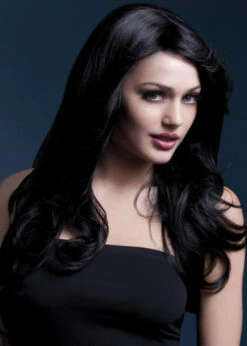 Ladies Long Black Fever Nicole Wig