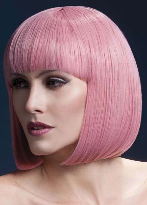 Ladies Pink Bob Fever Elise Wig 3 Ladies Pink Bob Fever Elise Wig