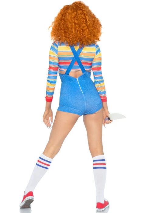 Ladies Leg Avenue Demon Doll Chucky Costume 7 Ladies Leg Avenue Demon Doll Chucky Costume - Image 5