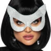 Womens Leg Avenue Rhinestone Cat Mask