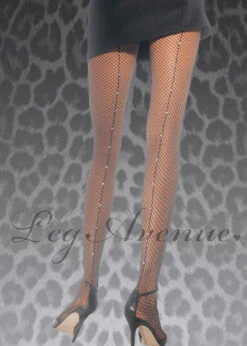 Leg Avenue Rhinestone Fishnet Tights -Halloween Fans Shop leg avenue rhinestone fishnet tights
