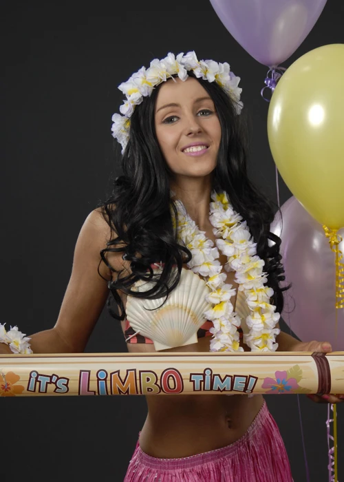 Hula Beach Party Inflatable Limbo Stick 4 Hula Beach Party Inflatable Limbo Stick - Image 2