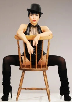 Womens Cabaret Style 1930s Black Showgirl Costume 9 Womens Cabaret Style 1930s Black Showgirl Costume -Halloween Fans Shop liza minelli cabaret costume 03