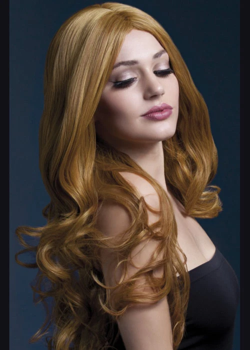Long Curly Auburn Fever Rhianne Wig 3 Long Curly Auburn Fever Rhianne Wig