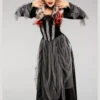 Womens Gothic Victorian Vampire Lady Costume 1 Womens Gothic Victorian Vampire Lady Costume -Halloween Fans Shop long grey victorian vampire costume