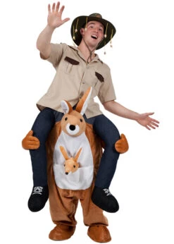 Adult Australian Ride On Kangaroo Costume