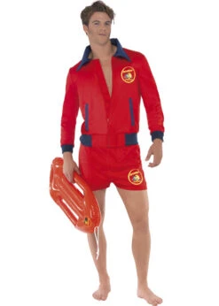 Adult Mens Lifeguard Baywatch Costume