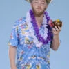 Blue Hawaiian Shirt