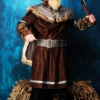 Adult Mens Ragnar Style Vikings Warrior Costume 1 Adult Mens Ragnar Style Vikings Warrior Costume -Halloween Fans Shop mens brown vikings costume