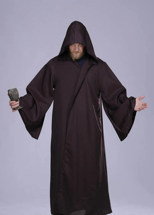 Adult Mens Gothic Monk Robe 4 Adult Mens Gothic Monk Robe - Image 2