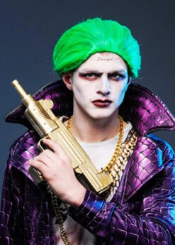 Mens Suicide Squad The Joker Green Wig