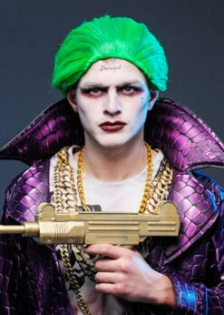 Mens Suicide Squad The Joker Green Wig 9 Mens Suicide Squad The Joker Green Wig -Halloween Fans Shop mens green suicide the joker wig 03