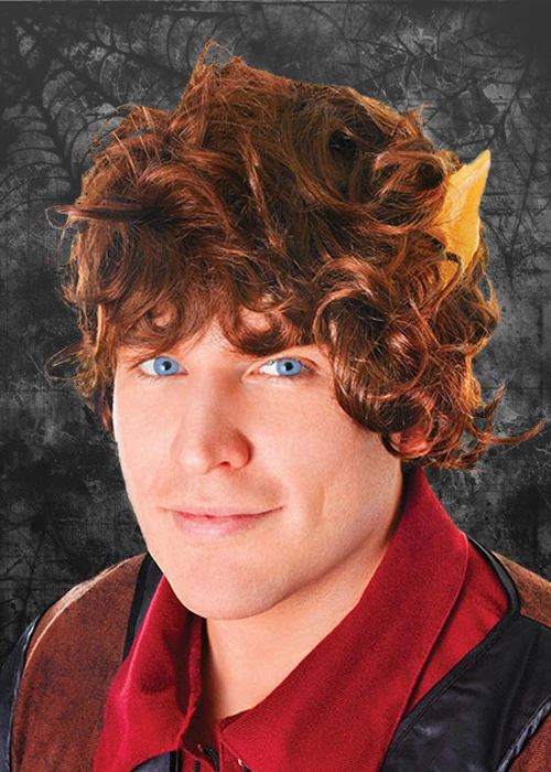 Mens Mr Tumnus Style Faun Wig 3 Mens Mr Tumnus Style Faun Wig