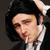 Mens Pulp Fiction Vincent Style Black Wig -Halloween Fans Shop mens pulp fiction john travolta wig