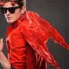 Mens Demon Red Feather Gothic Angel Wings 1 Mens Demon Red Feather Gothic Angel Wings -Halloween Fans Shop mens red angel wings