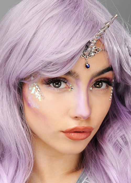 Womens Fantasy Unicorn Horn Headband 6 Womens Fantasy Unicorn Horn Headband - Image 4