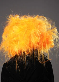 Womens Halloween Backcombed Neon Orange Zombie Wig 9 Womens Halloween Backcombed Neon Orange Zombie Wig -Halloween Fans Shop neon orange zombie wig 42360 03