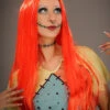 Nightmare Before Christmas Long Red Sally Wig 1 Nightmare Before Christmas Long Red Sally Wig -Halloween Fans Shop nightmare before christmas red sally wig