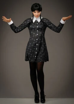 Womens The Addams Family Wednesday Costume
