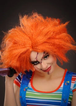 Womens Childsplay Messy Ginger Chucky Wig