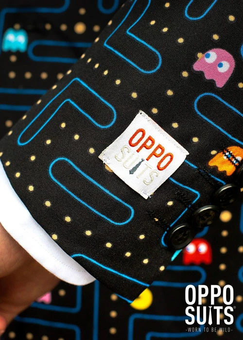 Adult Mens 80s Pac-Man Suit Costume 5 Adult Mens 80s Pac-Man Suit Costume - Image 3