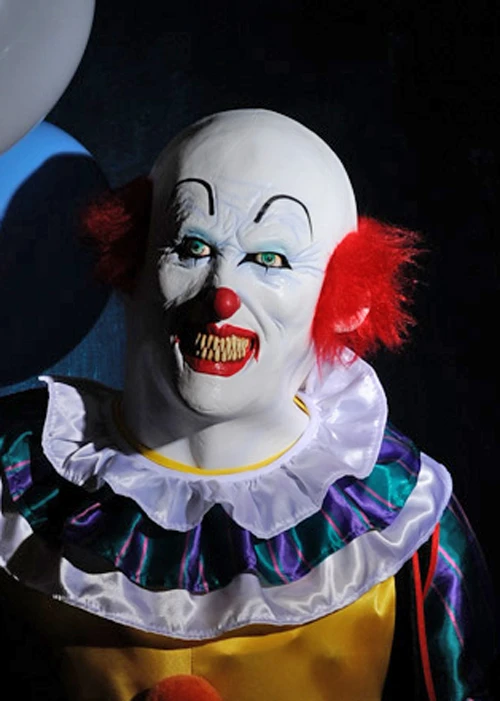 Deluxe Halloween It Clown Mask 3 Deluxe Halloween It Clown Mask