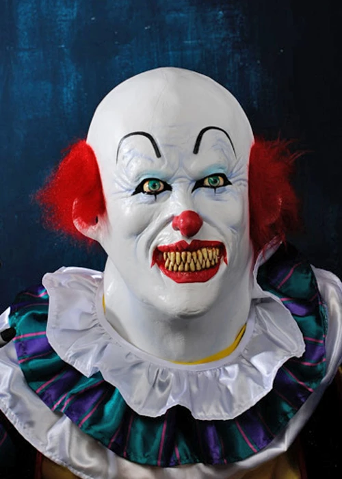 Deluxe Halloween It Clown Mask 4 Deluxe Halloween It Clown Mask - Image 2