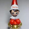 Personalised Christmas Elf On The Shelf Inflated Balloon Stack -Halloween Fans Shop personalised elf on the shelf balloon stack