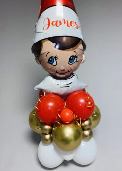 Personalised Christmas Elf On The Shelf Inflated Balloon Stack 7 Personalised Christmas Elf On The Shelf Inflated Balloon Stack -Halloween Fans Shop personalised elf on the shelf balloon stack 01