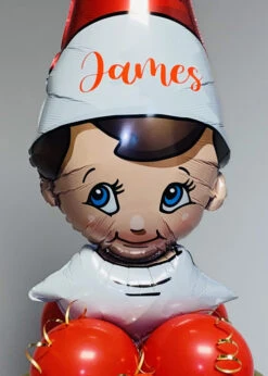 Personalised Christmas Elf On The Shelf Inflated Balloon Stack 8 Personalised Christmas Elf On The Shelf Inflated Balloon Stack -Halloween Fans Shop personalised elf on the shelf balloon stack 02