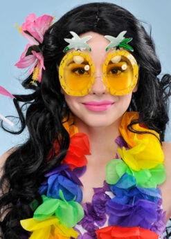 Womens Cute Hawaiian Pineapple Glasses