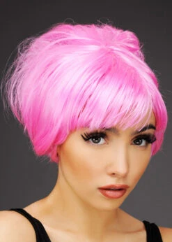 Adult Size Greatest Showman Anne Wheeler Style Pink Wig