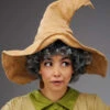 Professor Sprout Style Deluxe Brown Witch Hat 2 Professor Sprout Style Deluxe Brown Witch Hat -Halloween Fans Shop professor sprout hat