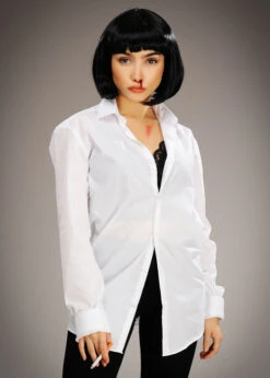 Womens Pulp Fiction Style Mia Costume Kit
