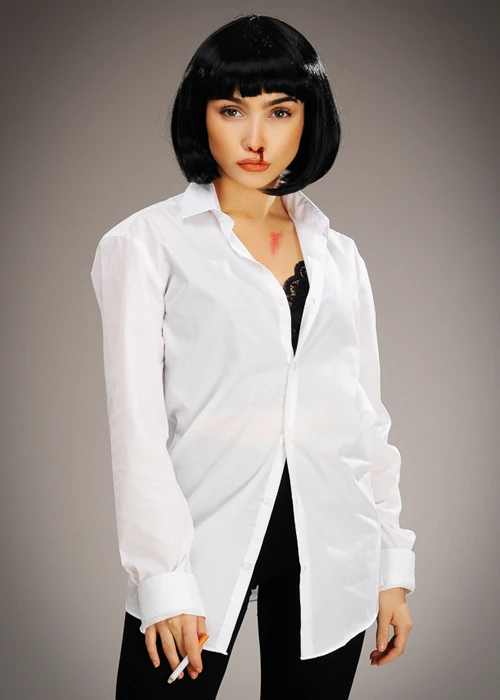 Womens Pulp Fiction Style Mia Costume Kit 3 Womens Pulp Fiction Style Mia Costume Kit