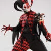 Mens Halloween Evil Crazed Jester Costume
