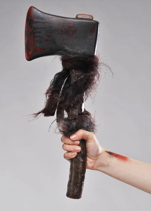Gothic Zombie Red Riding Hood Prop Bloody Axe 6 Gothic Zombie Red Riding Hood Prop Bloody Axe - Image 4