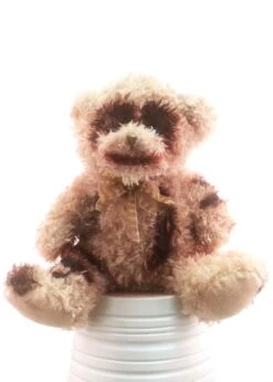 Halloween Scruffy Brown Zombie Teddy Bear