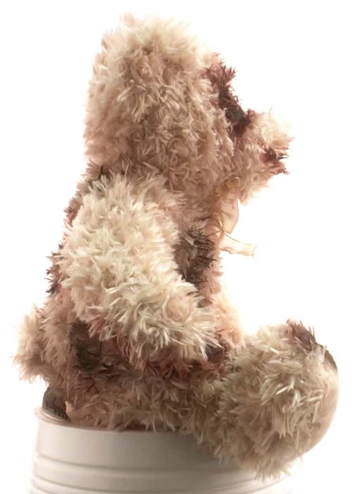 Halloween Scruffy Brown Zombie Teddy Bear 7 Halloween Scruffy Brown Zombie Teddy Bear - Image 5