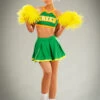 Womens Stranger Things Style Green Cheerleader Costume 2 Womens Stranger Things Style Green Cheerleader Costume -Halloween Fans Shop stranger things cheerleader costume 87000