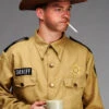 Mens Stranger Things Style Sheriff Hopper Costume 2 Mens Stranger Things Style Sheriff Hopper Costume -Halloween Fans Shop stranger things sheriff costume