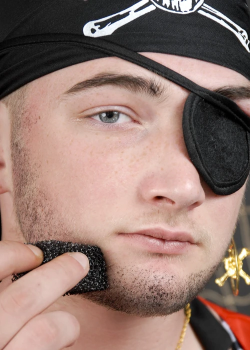Pirate Fancy Dress Stubble Make-Up Kit 4 Pirate Fancy Dress Stubble Make-Up Kit - Image 2