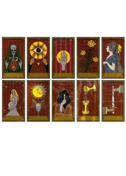 Halloween Fortune Teller Voodoo Prop Tarot Cards -Halloween Fans Shop tarot cards 07273 rs 01