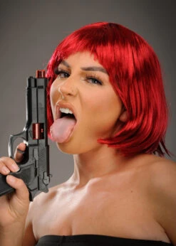 Womens Catwoman Style Red Selina Kyle Wig 7 Womens Catwoman Style Red Selina Kyle Wig -Halloween Fans Shop the batman catwoman red wig 02