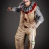 Mens Twisty The Clown Style Horror Costume -Halloween Fans Shop twisty clown jumpsuit