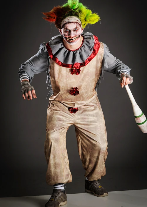 Mens Twisty The Clown Style Horror Costume 4 Mens Twisty The Clown Style Horror Costume - Image 2
