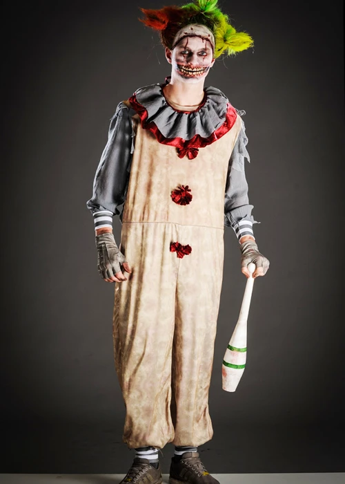 Mens Twisty The Clown Style Horror Costume 5 Mens Twisty The Clown Style Horror Costume - Image 3